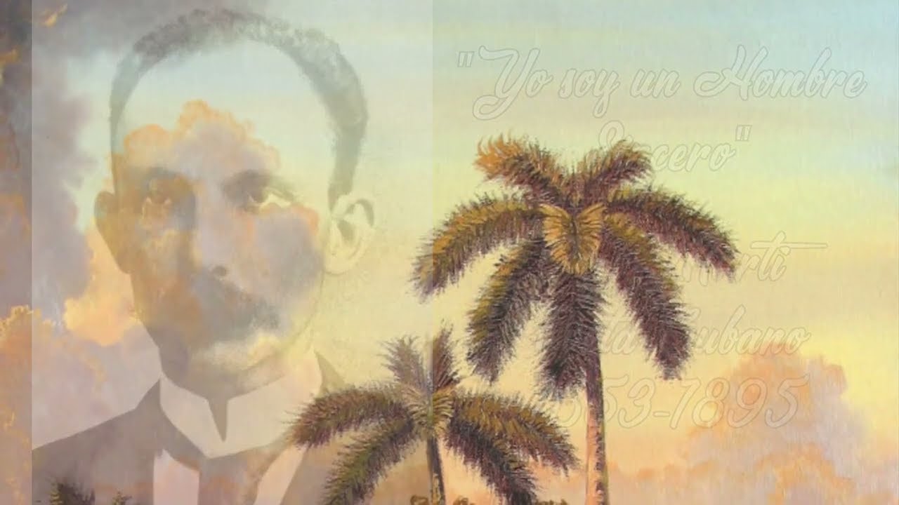 poesia de jose marti yo soy un hombre sincero