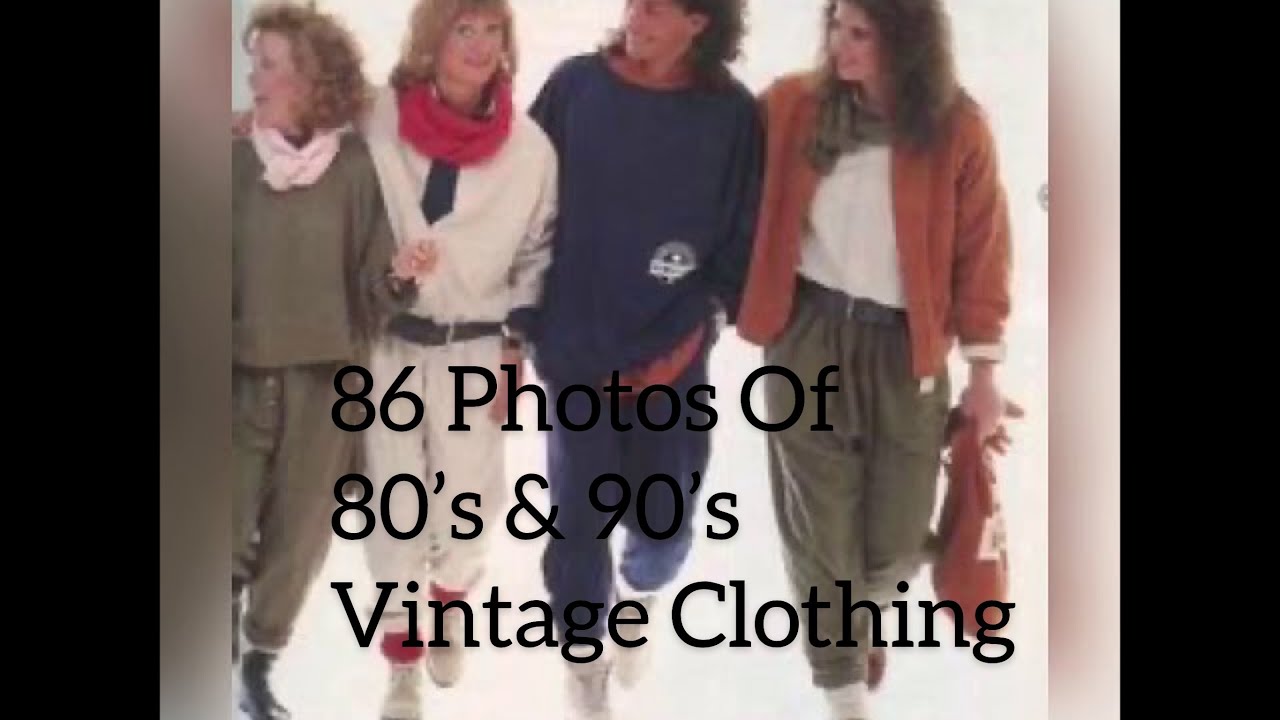 ropa de los 80 y 90 para hombres